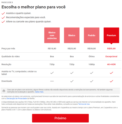 NETFLIX PLANOS 2022  VEJA OS VALORES DOS PLANOS NETFLIX 2022 - 2023 