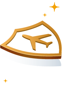 escudo aviao dourado