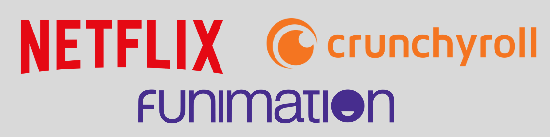 logos plataformas streaming anime