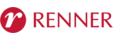 Cartão de crédito Renner logo renner vermelho horizontal png