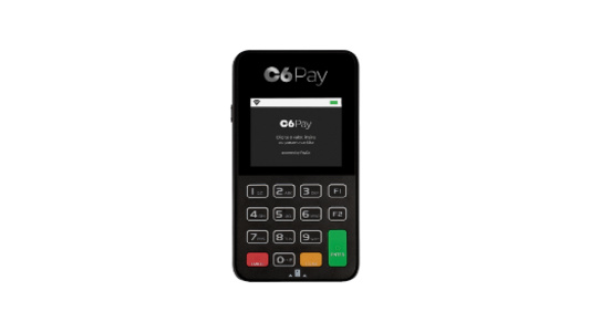 Conheça a maquininha C6 Pay SuperMini