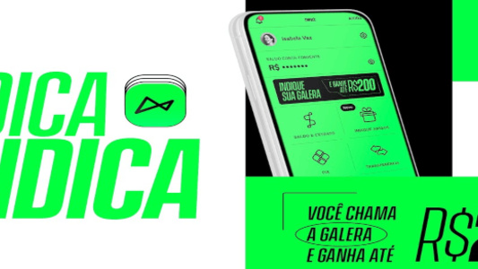 Indique a conta do banco Next e ganhe até R$ 200