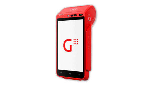 Maquininha Getnet Get Smart em Fundo Transparente