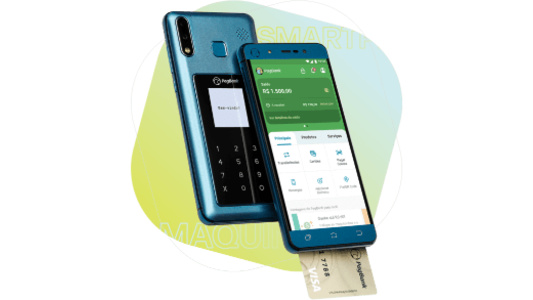 PagPhone | Celular com maquininha de cartão PagSeg