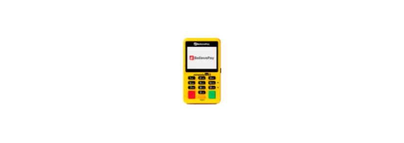 Maquininha de cartão BelievePay Mini