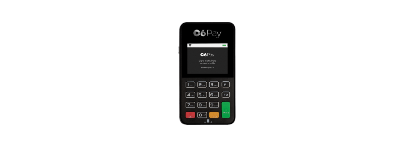 Conheça a maquininha C6 Pay SuperMini