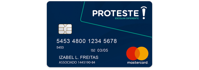 Cartão Proteste | Cartão de Crédito Mastercard
