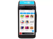 Maquininha MagaluPay Smart imagem da máquina de cartão magalupay modelo smart png